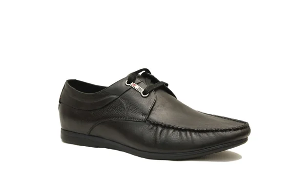 Men's shoe in black — Stock Photo, Image