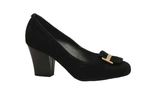 Chaussure femelle noire — Photo