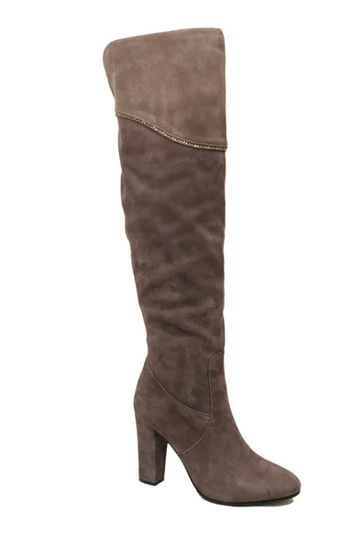 Brown female boot — Stock Photo, Image