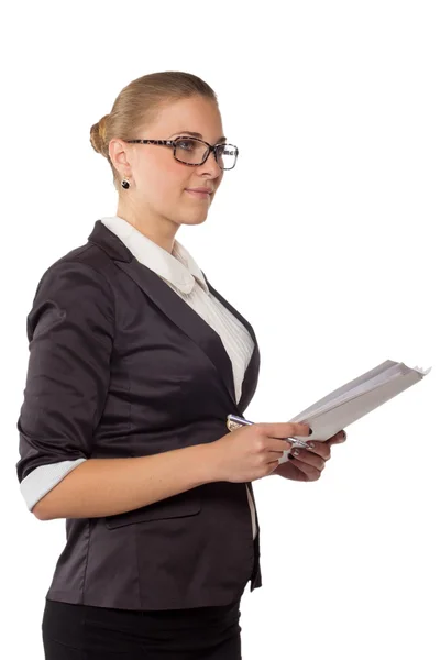 Retrato de mujer de negocios —  Fotos de Stock