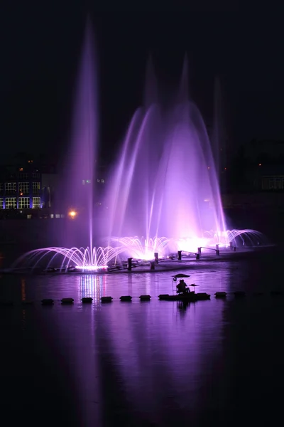 Fuentes en Vinnitsa — Foto de Stock