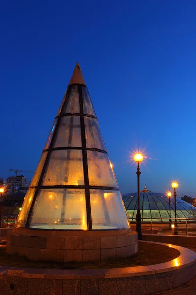 Il cono in Piazza Indipendenza — Foto Stock