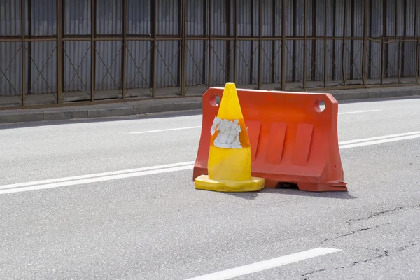 Gevaar op de weg — Stockfoto