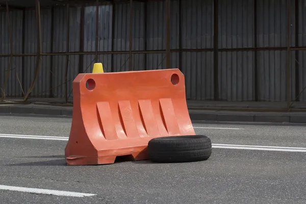 Gevaar op de weg — Stockfoto