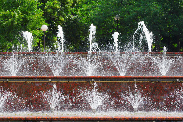 Fountain water