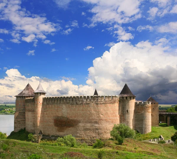 Khotin fortress — Stock Photo, Image