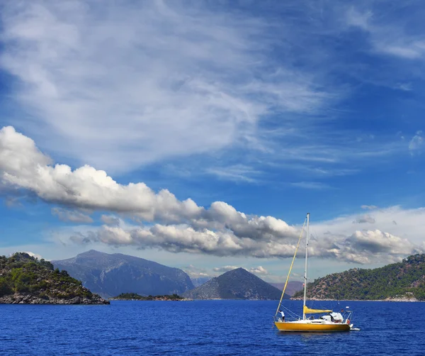 Paisaje marino turco — Foto de Stock