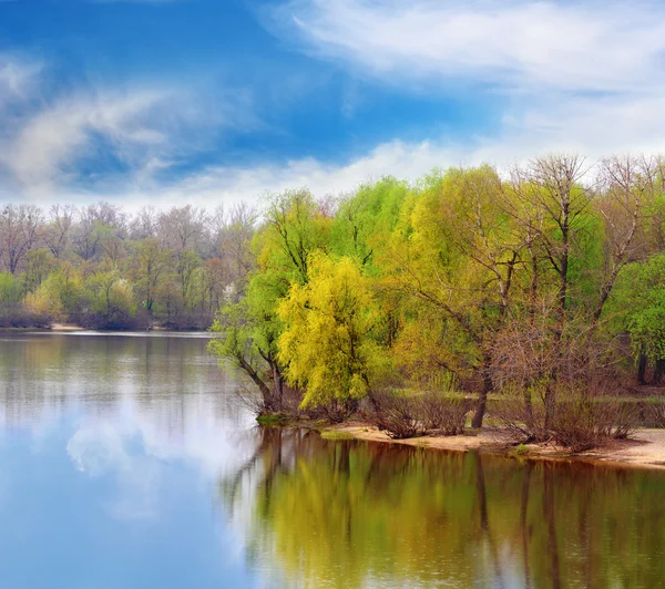 素晴らしい河川景観 — ストック写真