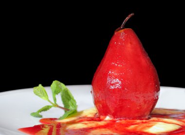 Armut mascarpone şurup