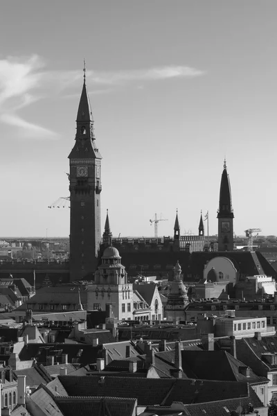 Stadsgezicht van Kopenhagen — Stockfoto