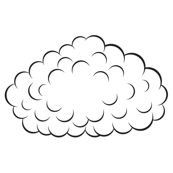 Ilustración de nube — Foto de Stock