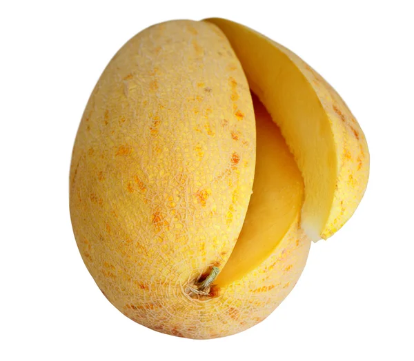 Fresh, melon isolated on a white background — Stock Photo, Image