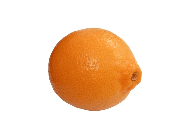 新鲜成熟的橙子。在白色背景上孤立 — 图库照片