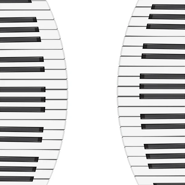 Piyano tuşları ile müzik arka plan — Stok fotoğraf