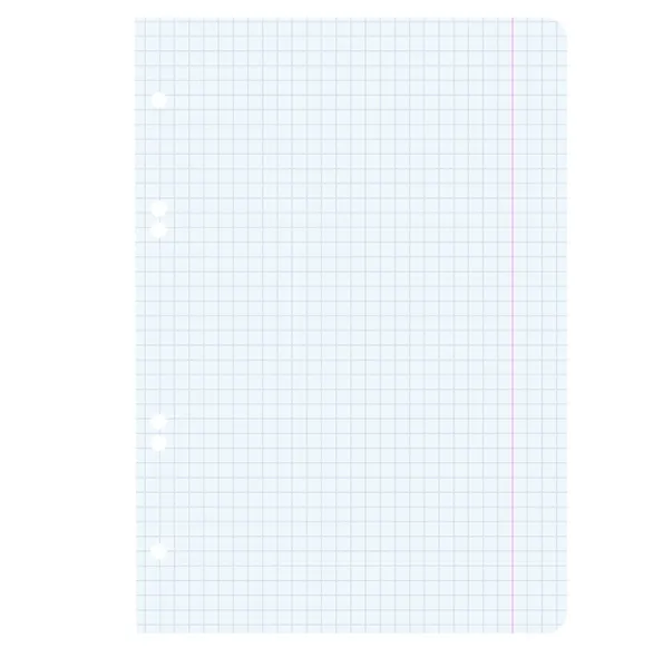 White squared blank white paper sheet. — Stock Photo, Image