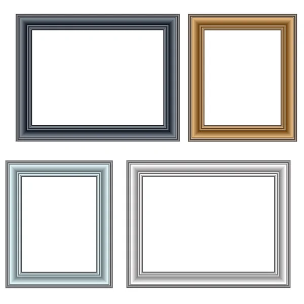 Frames on the wall illustration. — Stok fotoğraf