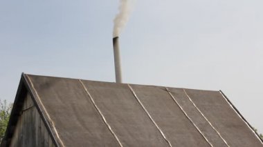 duman çatıya monte tüp geliyor.