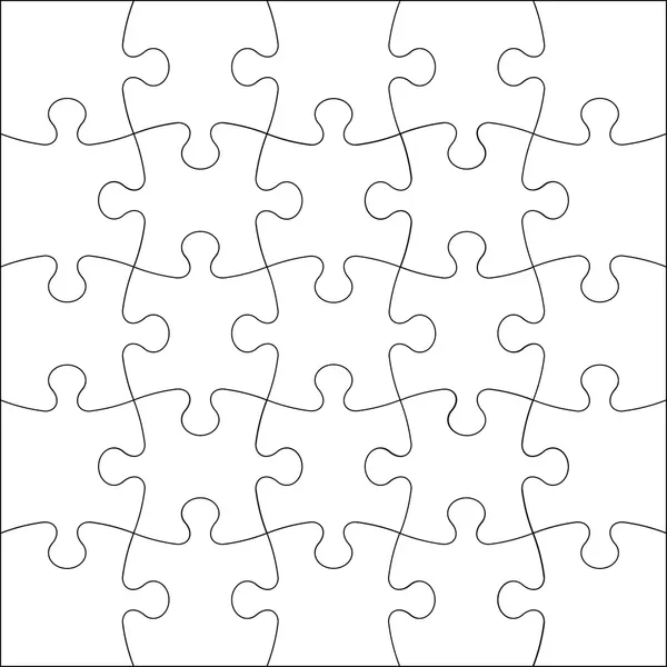 Background Illustration jigsaw puzzle — 图库照片