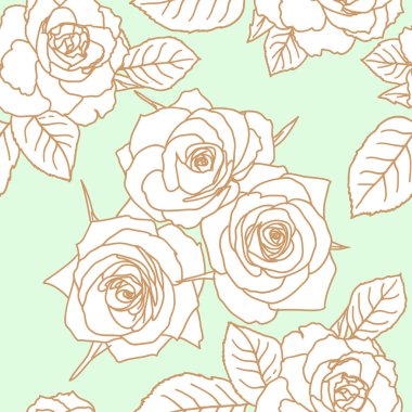 Gül çiçekli, pürüzsüz duvar kağıdı