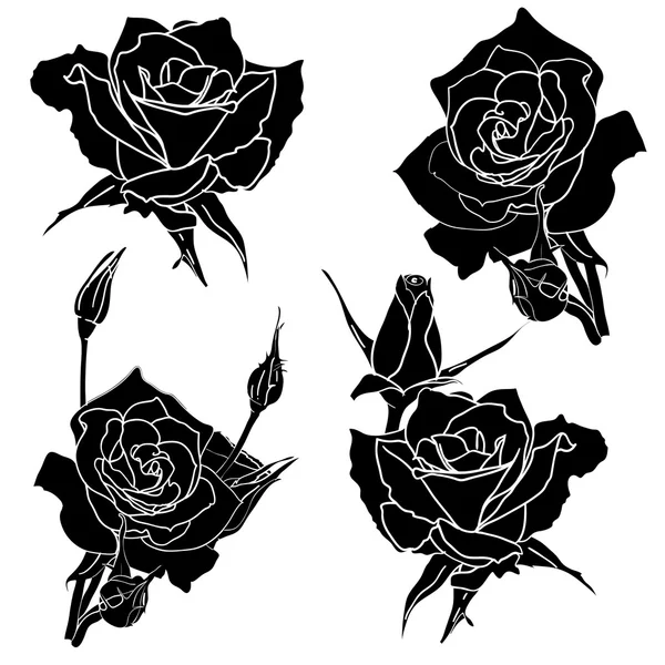 Rose With Thorns Tattooストックベクター ロイヤリティフリーrose With Thorns Tattooイラスト ページ 5 Depositphotos
