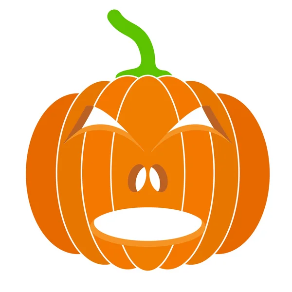 Calabazas para Halloween. Ilustración vectorial . — Archivo Imágenes Vectoriales