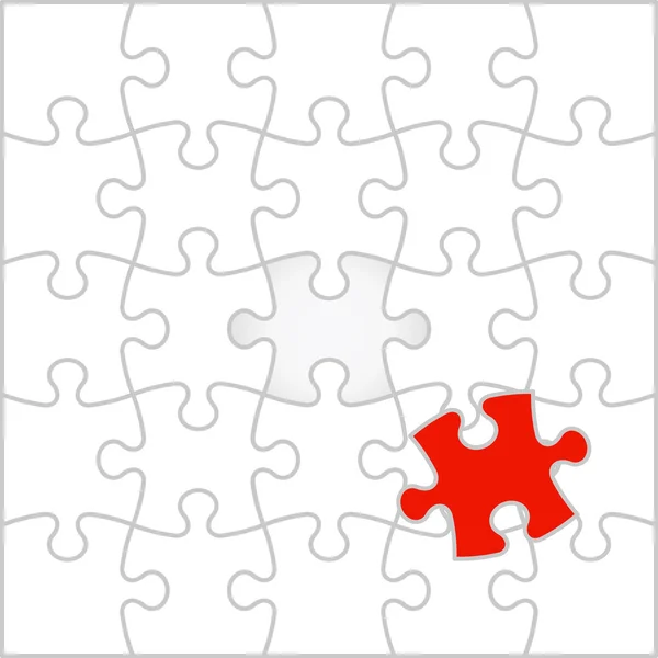 Fond vectoriel Illustration puzzle — Image vectorielle
