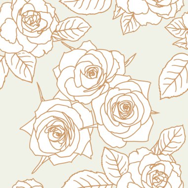 Gül çiçekli, pürüzsüz duvar kağıdı