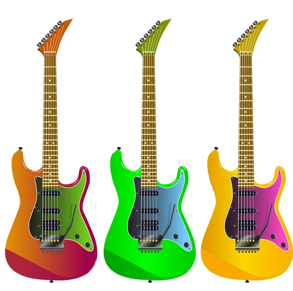 Elektromos gitár — Stock Vector