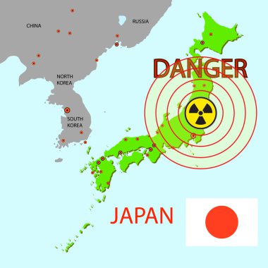 Japonya 'nın atom enerji santrali üzerindeki tehlikesi