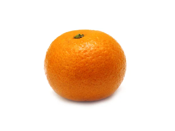 Reife Mandarinen oder Mandarinen isoliert auf weißem Hintergrund — Stockfoto