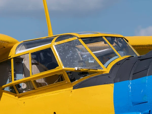 Moscow Region Chernoe Airfield May 2021 Airplane Sky Aviation Festival — Foto de Stock