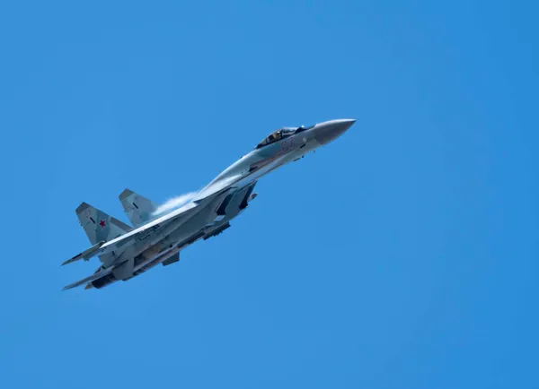 Μόσχα Ρωσία Zhukovsky Airfield Ιουλίου 2021 Αερόβιες Ομάδες Falcons Russia — Φωτογραφία Αρχείου