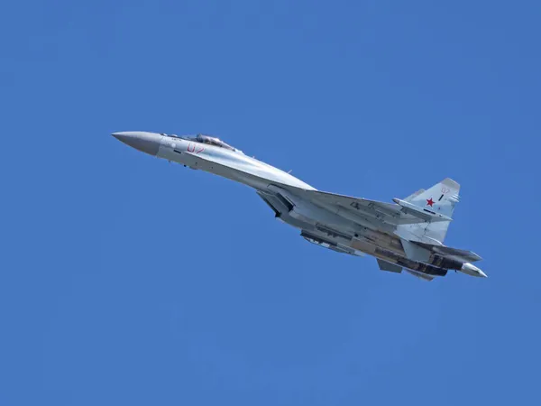 Mosca Russia Zhukovsky Airfield Luglio 2021 Squadre Acrobatiche Falcons Russia — Foto Stock