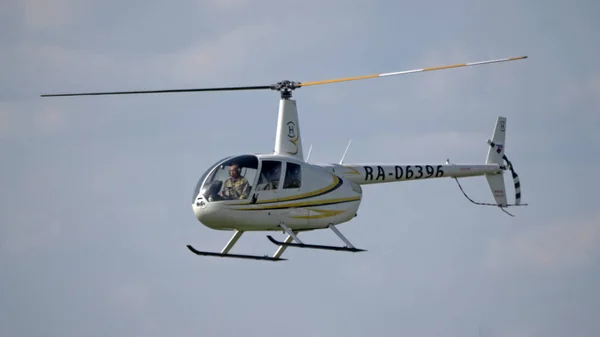 Moscow Region Chernoe Airfield May 2021 Helicopter Sky Aviation Festival — Stock Photo, Image
