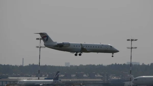 Moskau Russland Juni 2019 Das Kommerzielle Passagierflugzeug Juni 2019 Moskau — Stockfoto