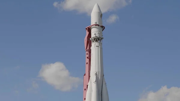 Moskva Rusko Dubna 2019 Booster Raketa Vostok Pavilonu Space Vdnch — Stock fotografie