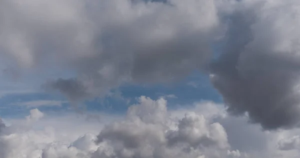 Временной Промежуток Полета Облаков Природный Фон Птиц Мерцания — стоковое фото