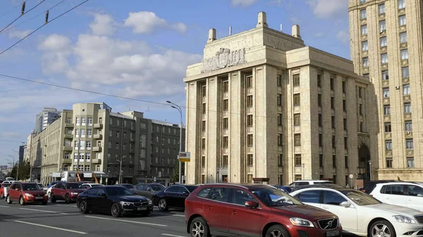 Moscow Russia 2019 Július Külügyminisztérium Főépülete Sztálini Stílusban Épült Hét — Stock Fotó