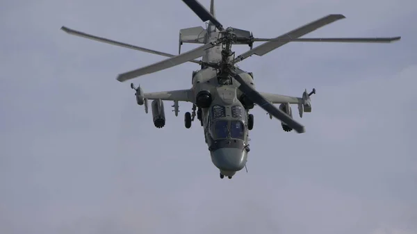 Zhukovski Ryssland September 2019 Demonstration Kamov Alligator Attackhelikopter Från Ryska — Stockfoto