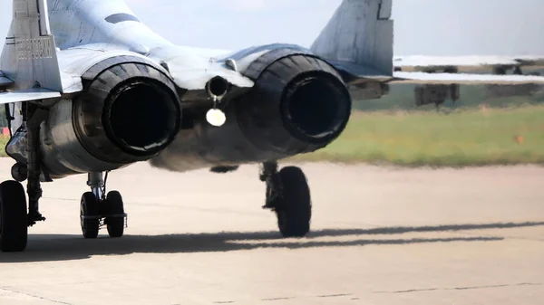 Moscú Rusia Zhukovsky Airfield Agosto 2019 Equipo Acrobático Vencía Mig — Foto de Stock