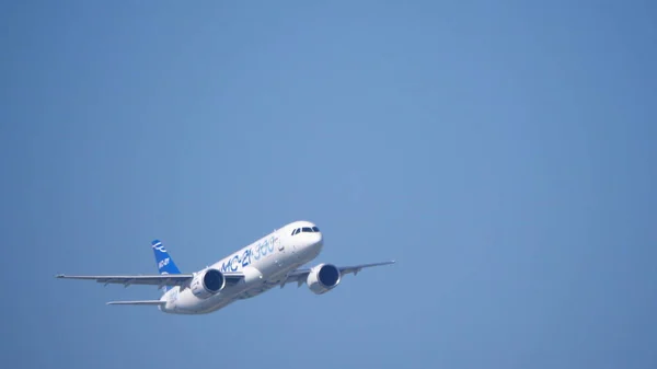 Moskau Russland Flugplatz Schukowski August 2019 Irkut Neues Russisches Zivilflugzeug — Stockfoto