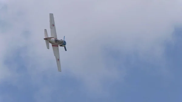 Moscow Region Chernoe Airfield Maja 2021 Samolot Jaka Sky Aviation — Zdjęcie stockowe