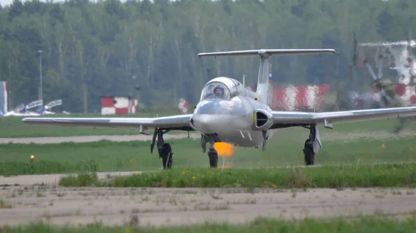 Kubinka Rusia Mayo 2021 Equipos Acrobáticos Reactores Strizhi Equipo Acrobático —  Fotos de Stock