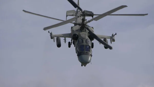 Zhukovsky Russia September 2019 Kamov Timsah Saldırı Helikopteri Maks 2019 — Stok fotoğraf