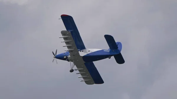 Moskau Russland Flugplatz Schukowski Juli 2021 Passagierflugzeug Doppeldecker Tvs 2Ms — Stockfoto