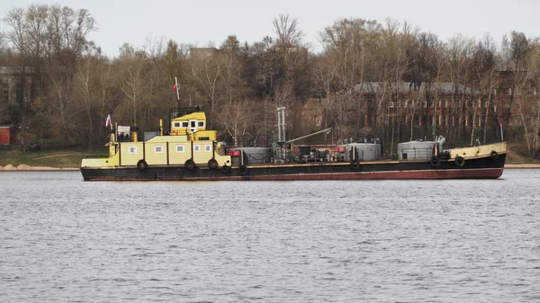 Cherepowetki Russia Czerwiec 2018 Port Towarowy Rozładunku Statków Rosja Czerepowety — Zdjęcie stockowe