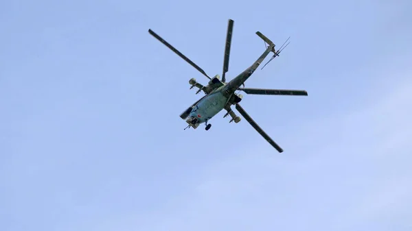 Kubinka Russia May 2021 Attack Helicopter Mil Strizhi Aerobatic Team — 스톡 사진