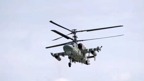 Zhukovsky Russie Juillet 2021 Démonstration Hélicoptère Attaque Kamov Alligator Armée — Photo