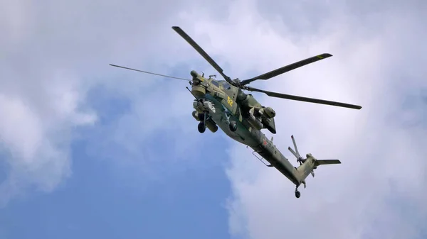 Kubinka Rusia Mayo 2021 Helicópteros Ataque Mil Evento Del 30º — Foto de Stock