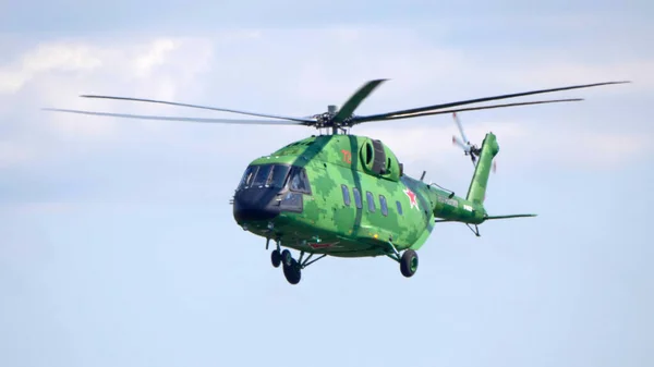 Zukovsky Russland September 2019 Demonstration Des Hubschraubers Der Russischen Luftwaffe — Stockfoto